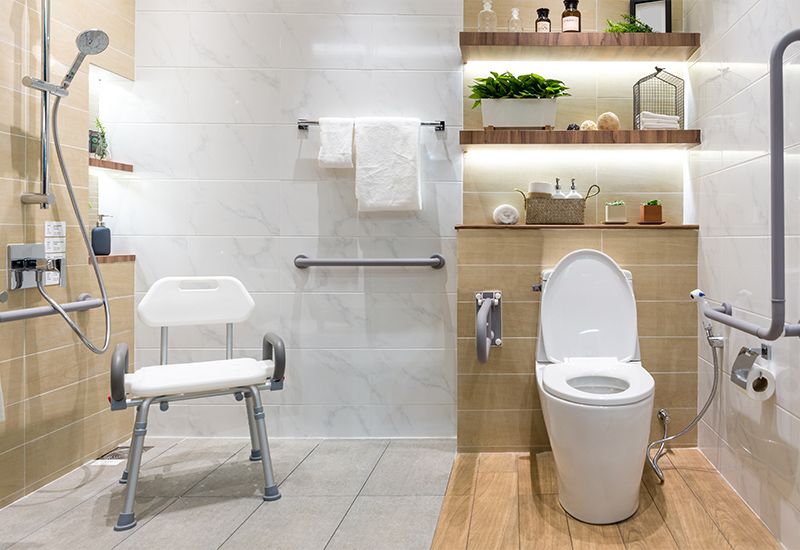 Salle de bain PMR : rénovation et accessibilité